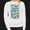 Dripling Atelier Family Photo Long Sleeve Sweater Classic white