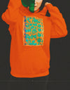 Dripling Atelier Family photo Hoodie Caution Carrot