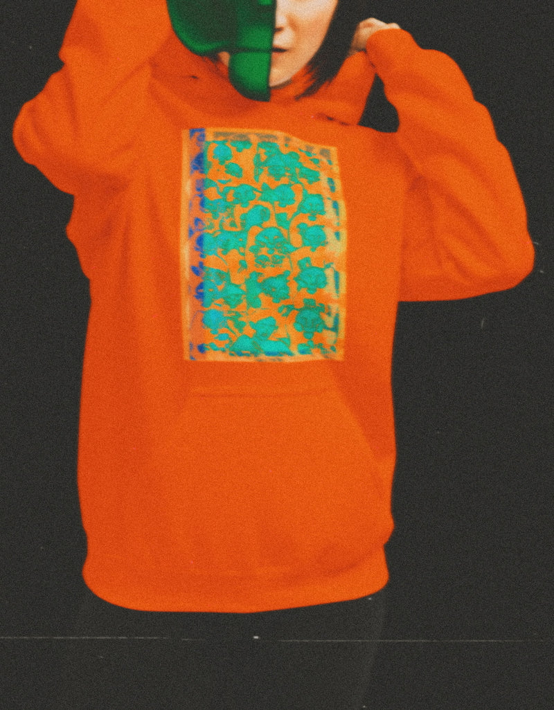 Dripling Atelier Family photo Hoodie Caution Carrot